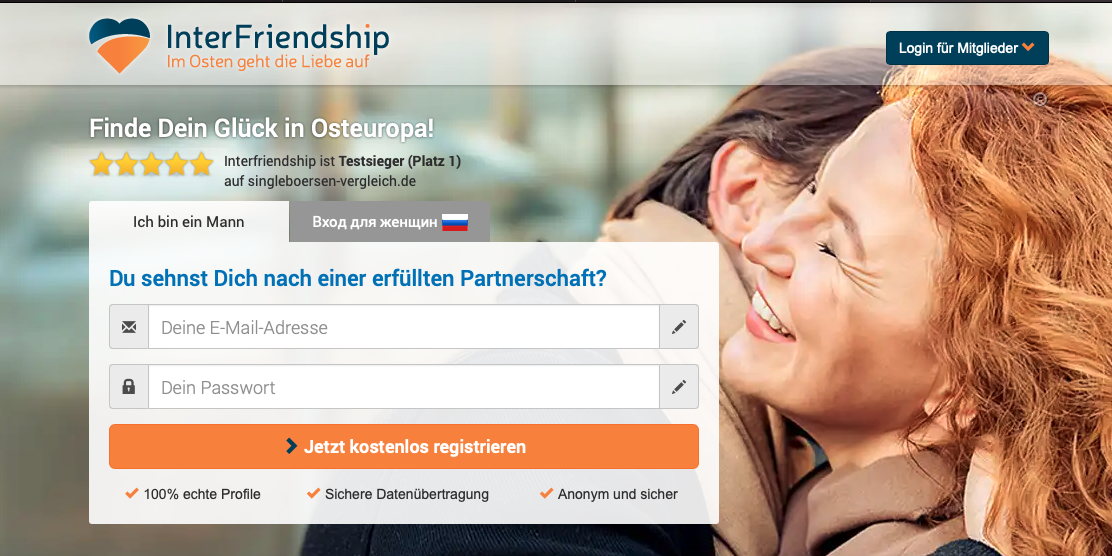 InterFriendship.de - Partnervermittlung 2022