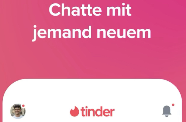 Tinder App - Chatte mit jemand neuen